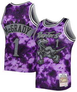 Tracy McGrady Toronto Raptors Mitchell &amp Ness 199899 Galaxy Swingman Jersey - Purple
