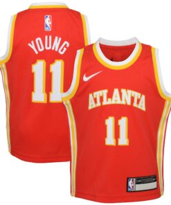 Trae Young Atlanta Hawks Infant Swingman Player Jersey - Icon Edition - Red