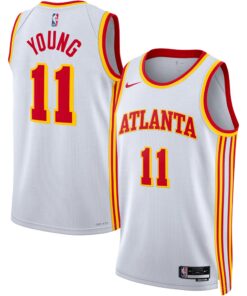 Trae Young Atlanta Hawks Unisex Swingman Jersey - Association Edition - White