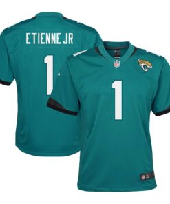 Travis Etienne Jacksonville Jaguars  Youth Game Jersey  Teal