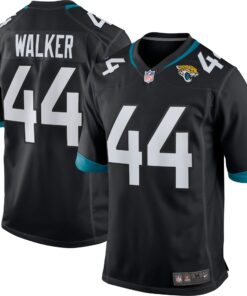 Travon Walker Jacksonville Jaguars  Player Game Jersey  Black