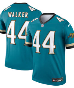 Travon Walker Jacksonville Jaguars  Prowler Throwback Legend Jersey  Teal
