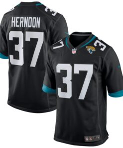 Tre Herndon Jacksonville Jaguars  Game Jersey  Black