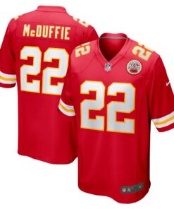 Trent McDuffie Kansas City Chiefs   Game Jersey   Red