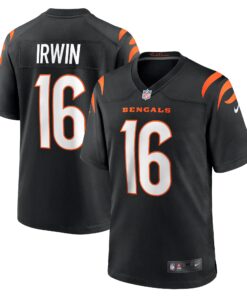 Trenton Irwin Cincinnati Bengals  Game Player Jersey  Black