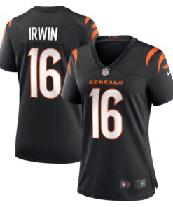 Trenton Irwin Cincinnati Bengals  Women_s Game Player Jersey  Black