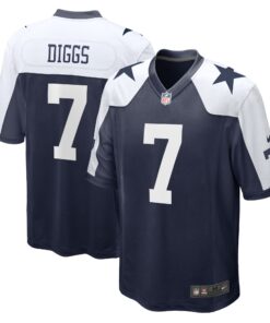 Trevon Diggs Dallas Cowboys  Alternate Game Jersey  Navy