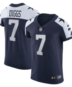 Trevon Diggs Dallas Cowboys  Alternate Vapor Elite Jersey  Navy