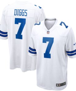 Trevon Diggs Dallas Cowboys  Game Jersey  White