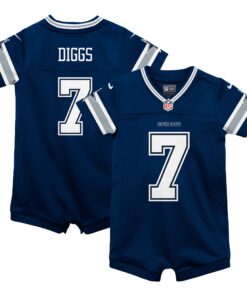 Trevon Diggs Dallas Cowboys  Infant Game Romper Jersey  Navy