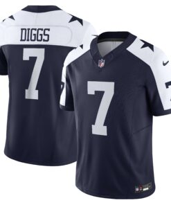 Trevon Diggs Dallas Cowboys  Vapor F.U.S.E. Limited Jersey  Navy