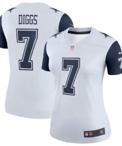 Trevon Diggs Dallas Cowboys  Women_s Alternate Legend Jersey  White