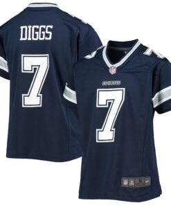 Trevon Diggs Dallas Cowboys  Youth Game Jersey  Navy