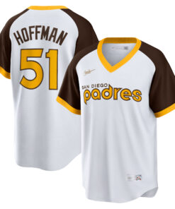 Trevor Hoffman San Diego PadresHome Cooperstown Collection Player Jersey  White