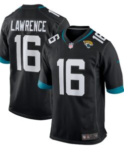 Trevor Lawrence Jacksonville Jaguars  Alternate Game Jersey  Black