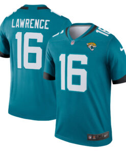 Trevor Lawrence Jacksonville Jaguars  Legend Jersey  Teal