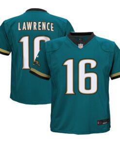 Trevor Lawrence Jacksonville Jaguars  Preschool Prowler Throwback Player Game Jersey  Teal