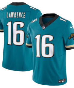 Trevor Lawrence Jacksonville Jaguars  Prowler Throwback Vapor F.U.S.E. Limited Jersey  Teal
