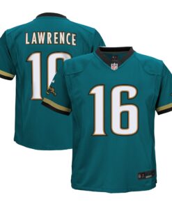 Trevor Lawrence Jacksonville Jaguars  Toddler Prowler Throwback Player Game Jersey  Teal
