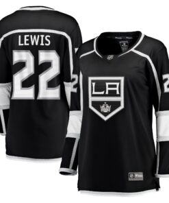Trevor Lewis Los Angeles Kings Fanatics Women_s Home Breakaway Player Jersey  Black