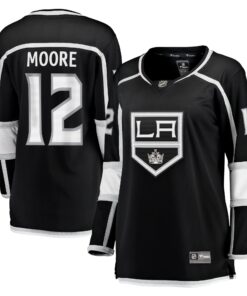 Trevor Moore Los Angeles Kings Fanatics Women_s Home Breakaway Player Jersey  Black