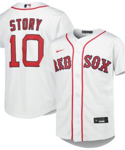 Trevor Story Boston Red SoxYouth Alternate Replica Player Jersey  White