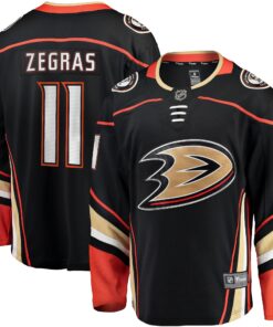 Trevor Zegras Anaheim Ducks Fanatics Home Breakaway Player Jersey  Black