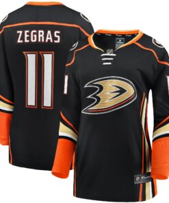 Trevor Zegras Anaheim Ducks Fanatics Women_s Home Breakaway Player Jersey  Black