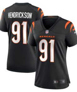 Trey Hendrickson Cincinnati Bengals  Women_s Game Jersey  Black