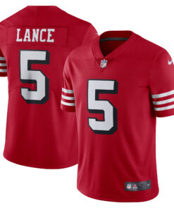 Trey Lance San Francisco 49ers  Alternate Vapor Limited Jersey  Scarlet