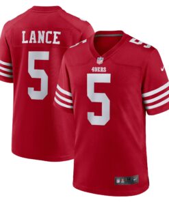 Trey Lance San Francisco 49ers  Game Player Jersey  Scarlet
