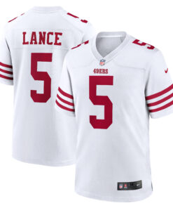 Trey Lance San Francisco 49ers  Player Game Jersey  White
