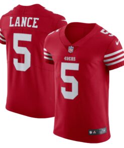 Trey Lance San Francisco 49ers  Vapor Elite Jersey  Scarlet
