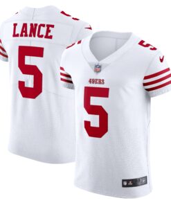 Trey Lance San Francisco 49ers  Vapor Elite Jersey  White