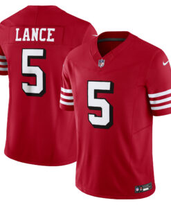 Trey Lance San Francisco 49ers  Vapor F.U.S.E. Limited Jersey  Scarlet