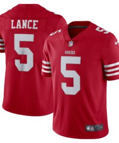 Trey Lance San Francisco 49ers  Vapor Limited Jersey  Scarlet