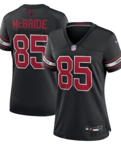 Trey McBride Arizona Cardinals  Women_s Alternate Game Jersey   Black