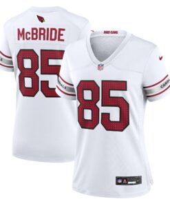 Trey McBride Arizona Cardinals  Women_s  Game Jersey   White