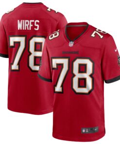 Tristan Wirfs Tampa Bay Buccaneers  Player Game Jersey  Red