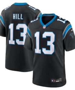 Troy Hill Carolina Panthers  Team Game Jersey   Black