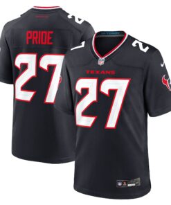Troy Pride Houston Texans  Team Game Jersey   Navy