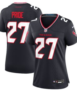 Troy Pride Houston Texans  Women_s Team Game Jersey   Navy