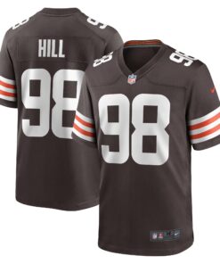 Trysten Hill Cleveland Browns  Game Jersey  Brown