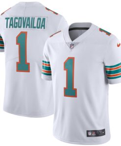 Tua Tagovailoa Miami Dolphins  2nd Alternate Vapor Limited Jersey  White