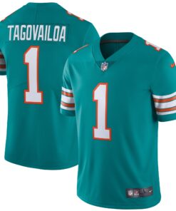 Tua Tagovailoa Miami Dolphins  Alternate Vapor Limited Jersey  Aqua