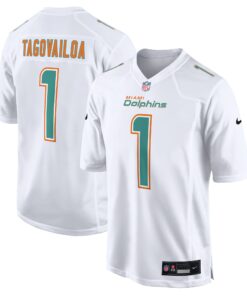 Tua Tagovailoa Miami Dolphins  Fashion Game Jersey  White