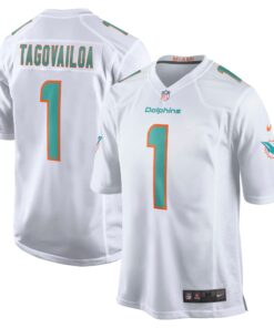 Tua Tagovailoa Miami Dolphins  Game Jersey  White