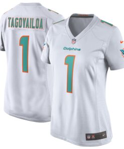 Tua Tagovailoa Miami Dolphins  Women_s Game Jersey  White