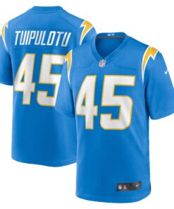 Tuli Tuipulotu Los Angeles Chargers  Team Game Jersey  Powder Blue
