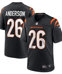 Tycen Anderson Cincinnati Bengals  Game Player Jersey  Black